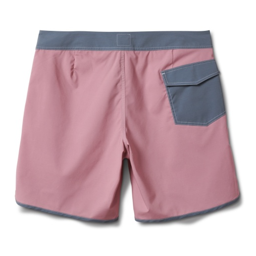 Quiksilver Original Scallop 18 Boardshorts-Dusty Rose