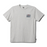 Quiksilver Incoming Mod Tee-Silver White Heather