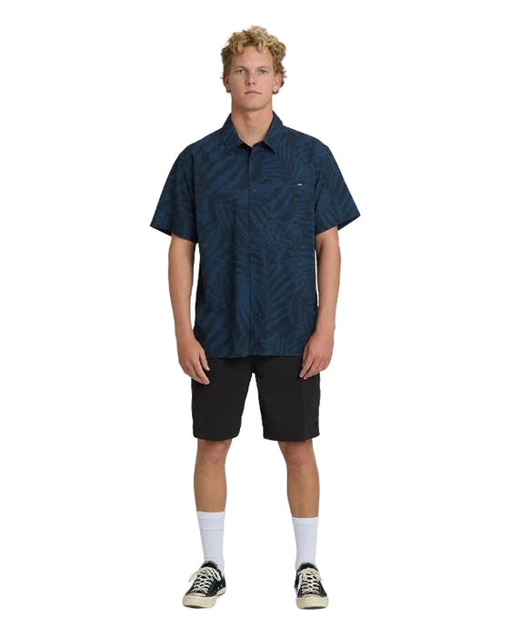 Billabong Surftrek Perf Shirt-Mid Blue