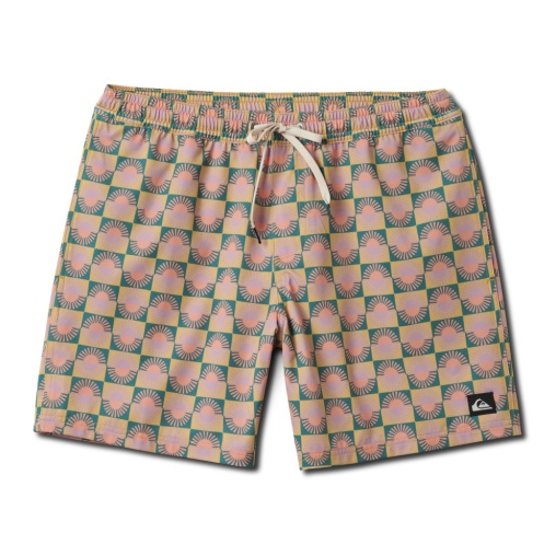 Quiksilver Surfsilk Mix Volley 17 NB Boardshorts-Mustard