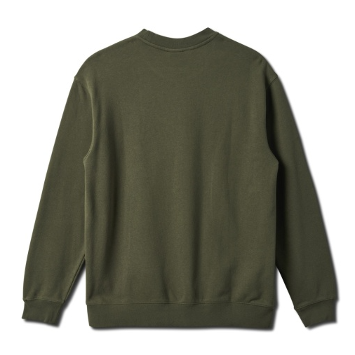 Quiksilver Saltwater Crew Sweatshirt-Army