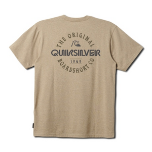 Quiksilver Eternal Circle Mod Tee-Twill heather