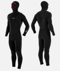 Manera Seafarer 4/3 Hooded Wetsuit-Black