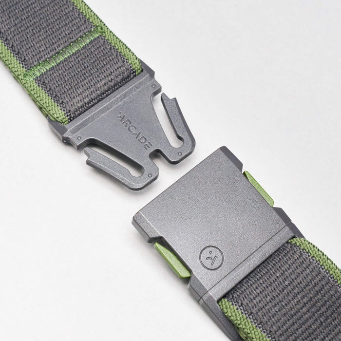 Arcade Carto Slim Belt-Charcoal/Dill