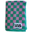 Local Beach Checker Beach & Bath Towel-Kelly/Bubble Gum