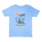 REAL Toddler Cowabunga Partner Tee-Carolina Blue