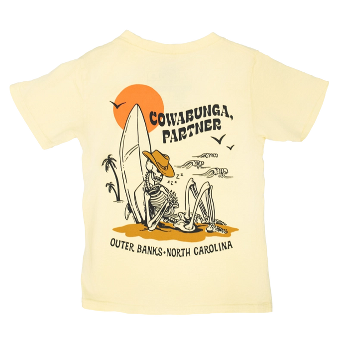 REAL Youth Cowabunga Partner Tee-Plantain Yellow