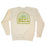 REAL Sun Ray Badge Sweatshirt-Bone