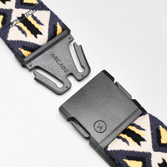 Arcade Creosote Slim Belt-Navy/Alert