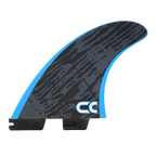 FCS II Crosby Colapinto PC Tri Fin Set-Black Blue-Large