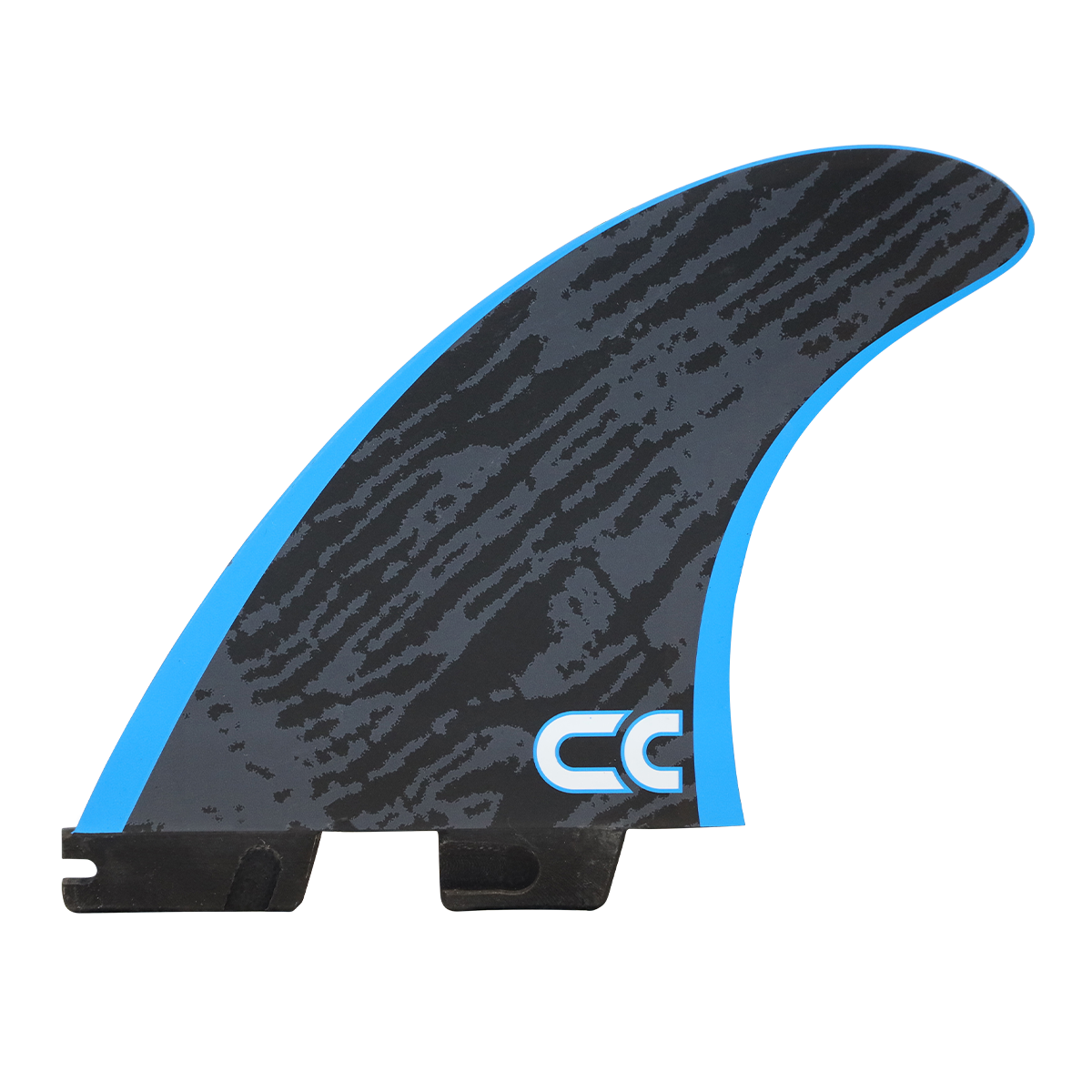 FCS II Crosby Colapinto PC Tri Fin Set-Black Blue-Large