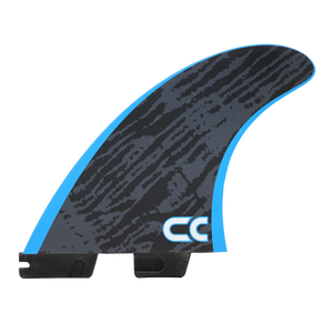FCS II Crosby Colapinto PC Tri Fin Set-Black Blue-Large— Alternate View