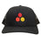 Channel Islands Curren Retro Hex Hat-Black/Black