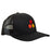 Channel Islands Curren Retro Hex Hat-Black/Black