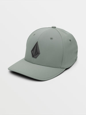 Volcom Stone Tech Flexfit Delta Hat-Pewter