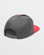 Volcom Quarter Twill Hat-Chili Red