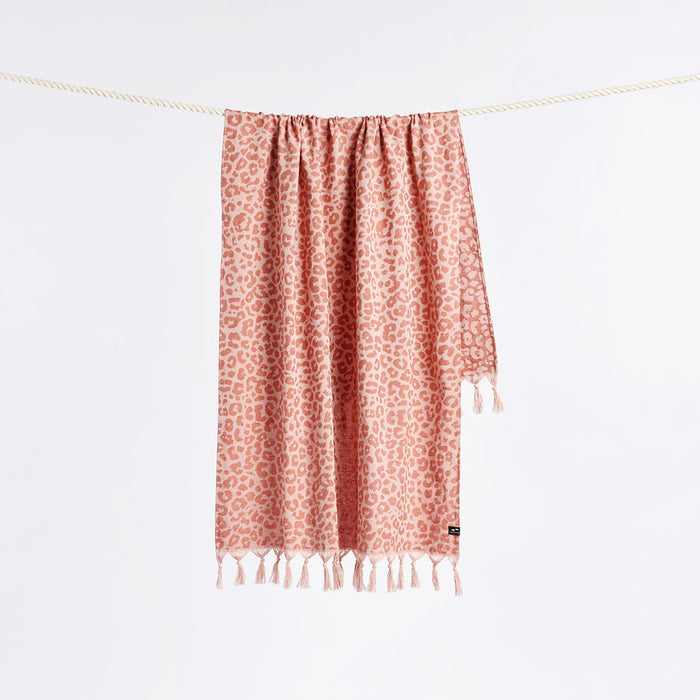 Slowtide Deville Turkish Towel-Clay