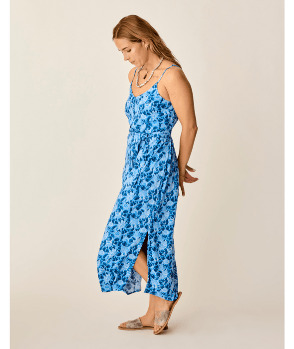 Carve Designs Macy Dress-Navy Floral