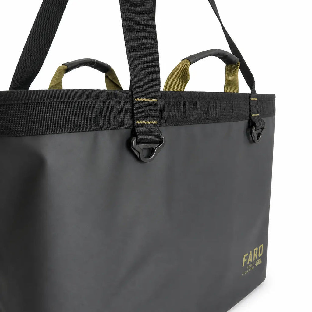Faro Wetsuit 60L Tote Bag-Black/Olive