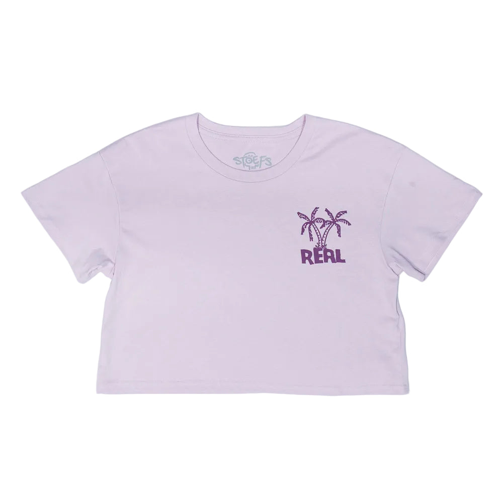 REAL Longboard Weather Tee-Orchid