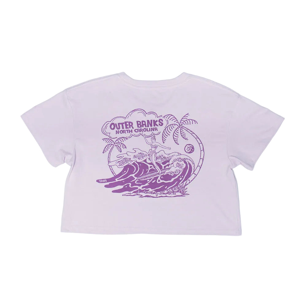 REAL Longboard Weather Tee-Orchid