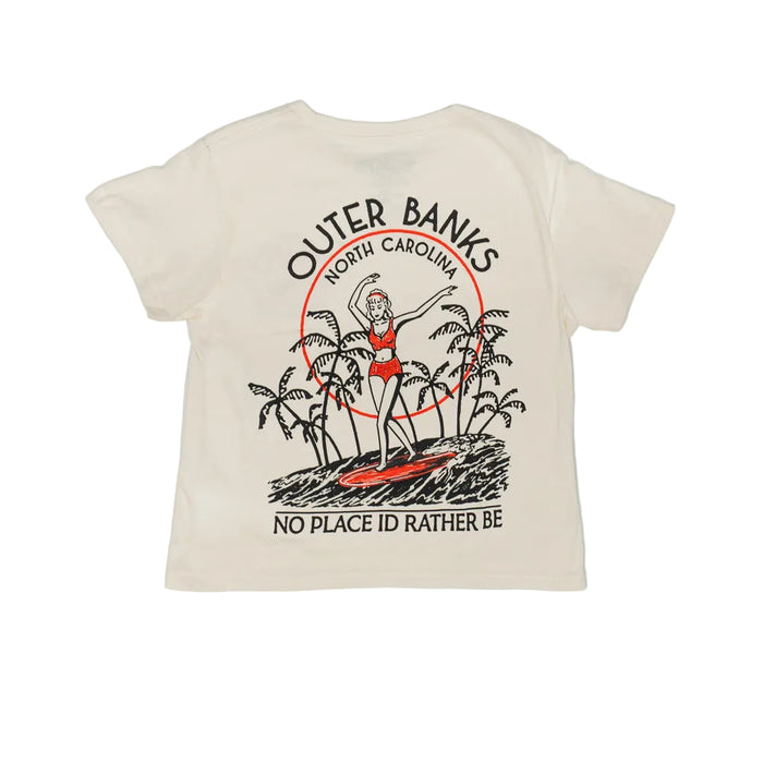 REAL Sink Or Swim Tee-Vintage White