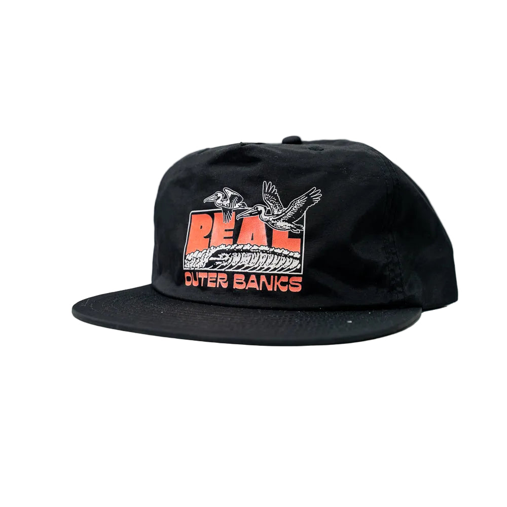 REAL Taking Flight Surf Hat-Black