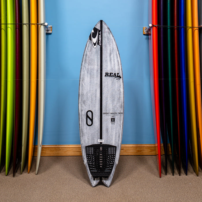 Actual Board: RENTAL Slater Designs Great White Twin Firewire Volcanic 5'7" — 27.5L