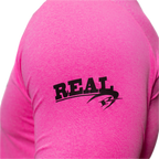 Armstrong x REAL UPF Hooded Sun Shirt-Signal Pink
