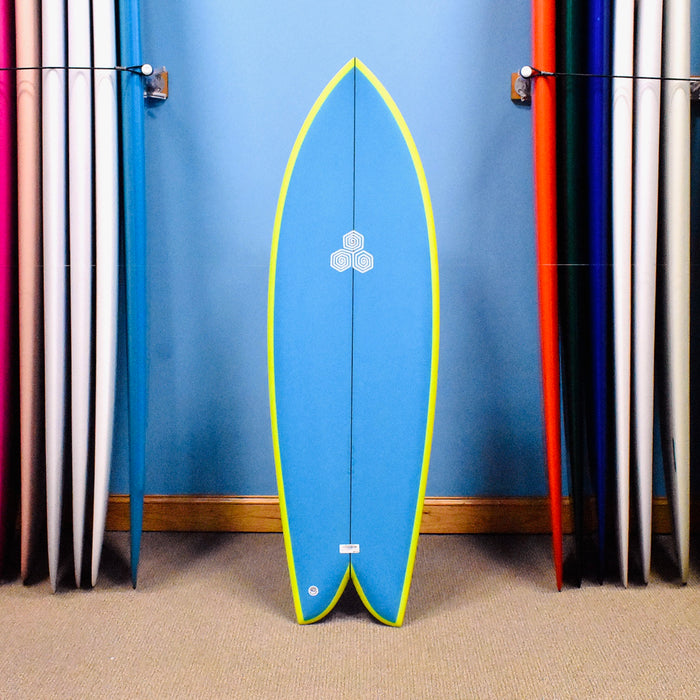 Actual Board: Channel Islands Feb's Fish PU/Poly 5'7" — 33.4L