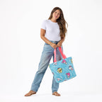 Aloha Collection Bubbles Day Tripper Bag-Blue Skies