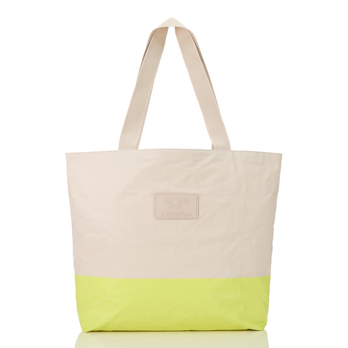 Aloha Collection Dipped Day Tripper Bag-Highlighter/Sandstone
