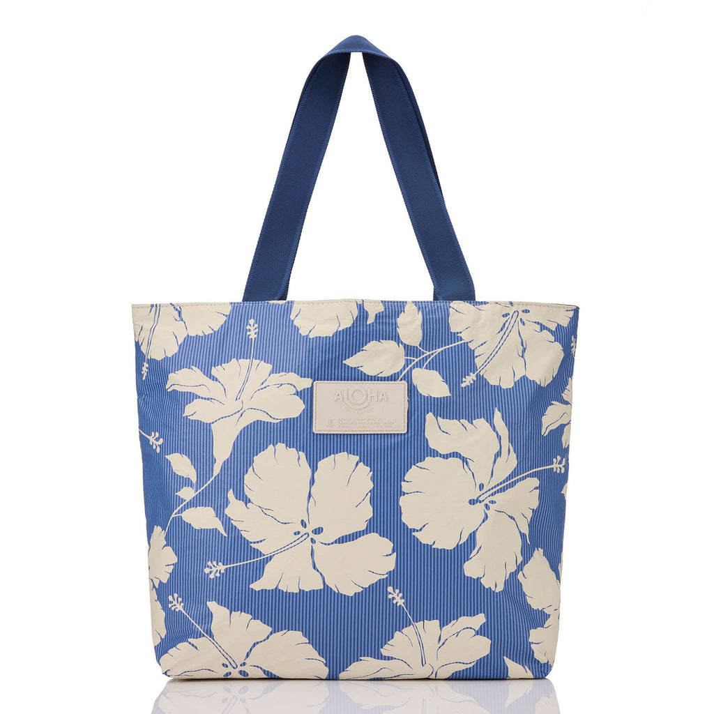 Aloha Collection Salina Tiny Stripe Day Tripper Bag-Navy