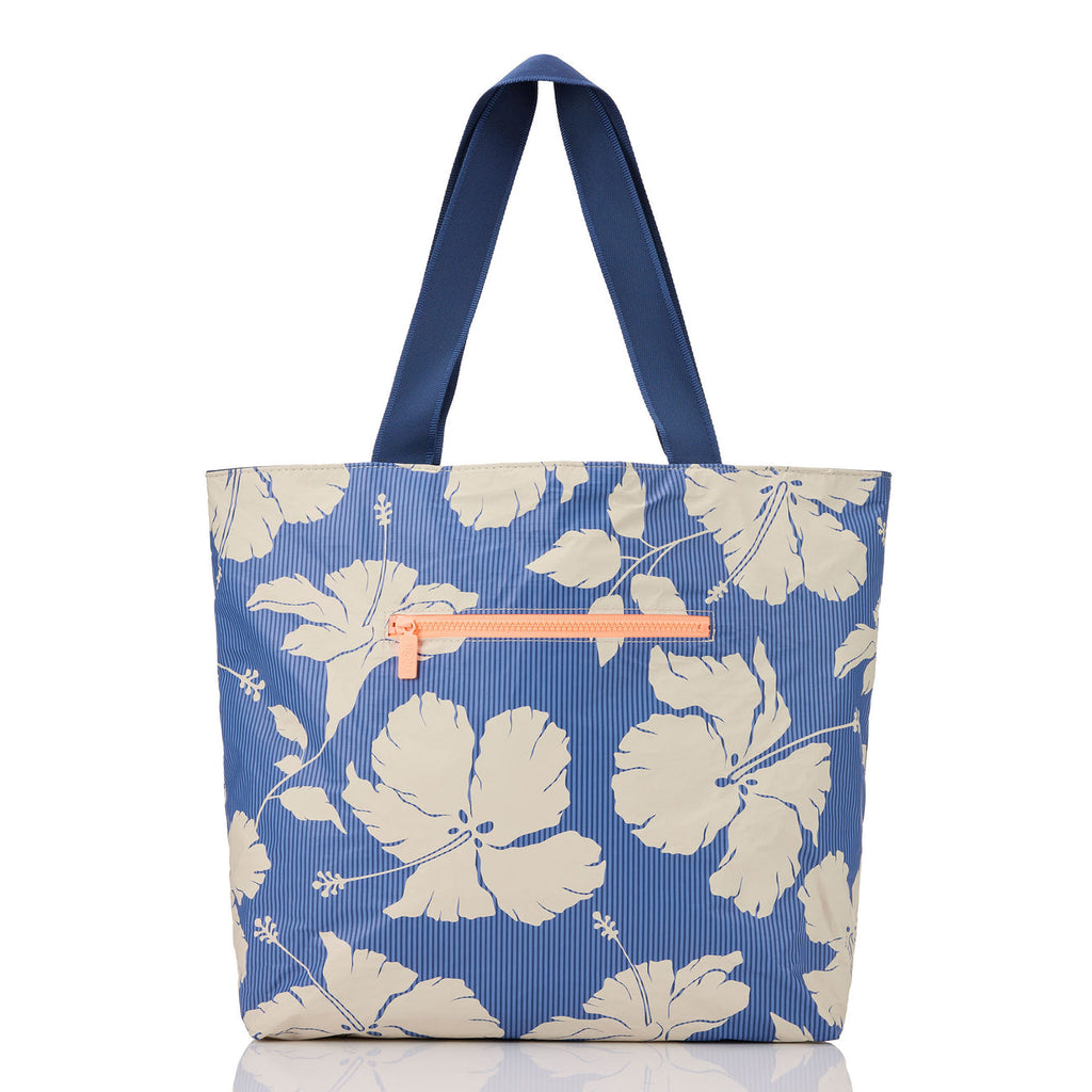 Aloha Collection Salina Tiny Stripe Day Tripper Bag-Navy