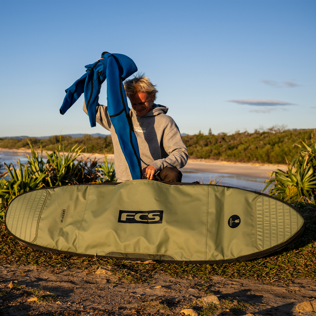 FCS Day-X Shortboard/Fish Boardbag-Alpine