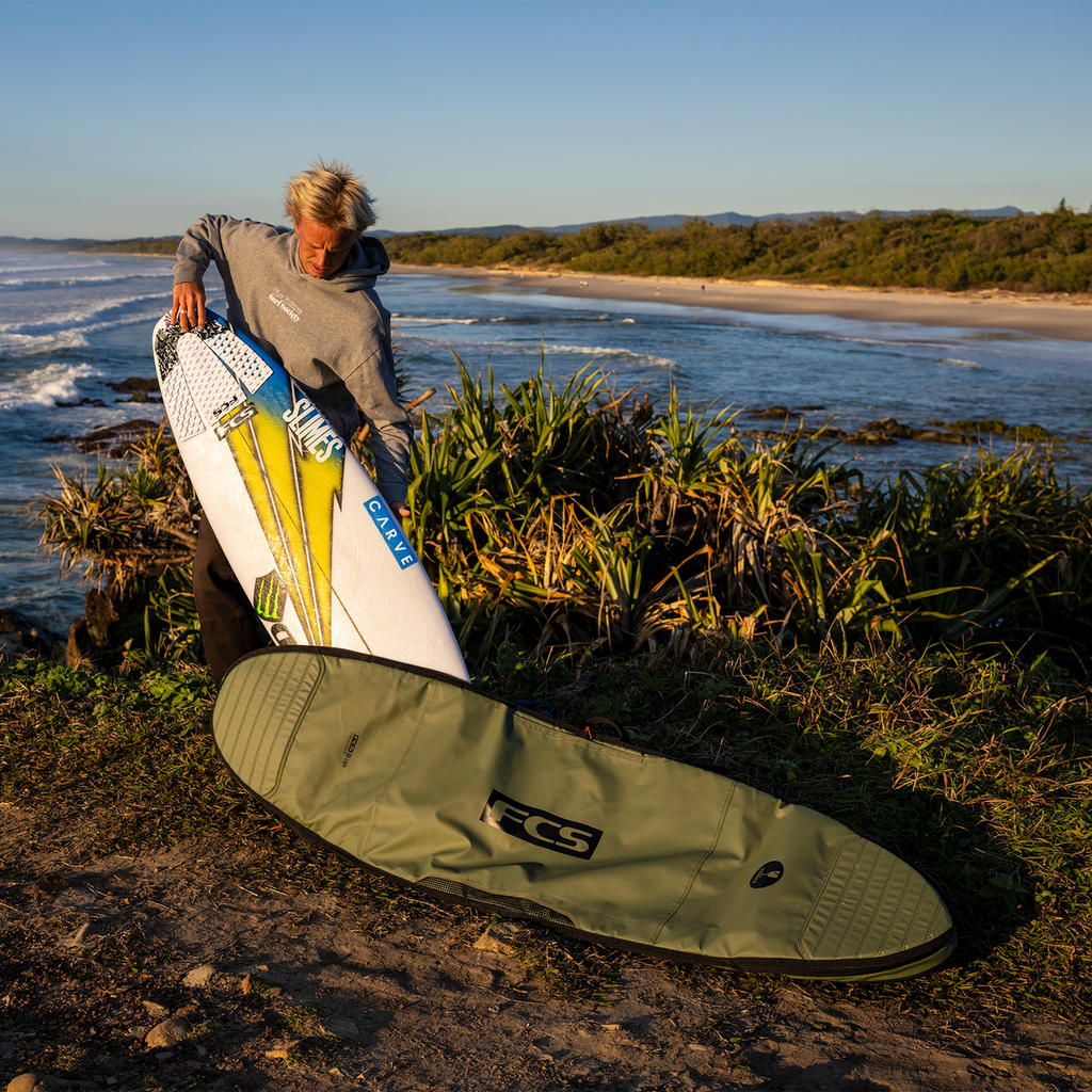 FCS Day-X Shortboard/Fish Boardbag-Alpine