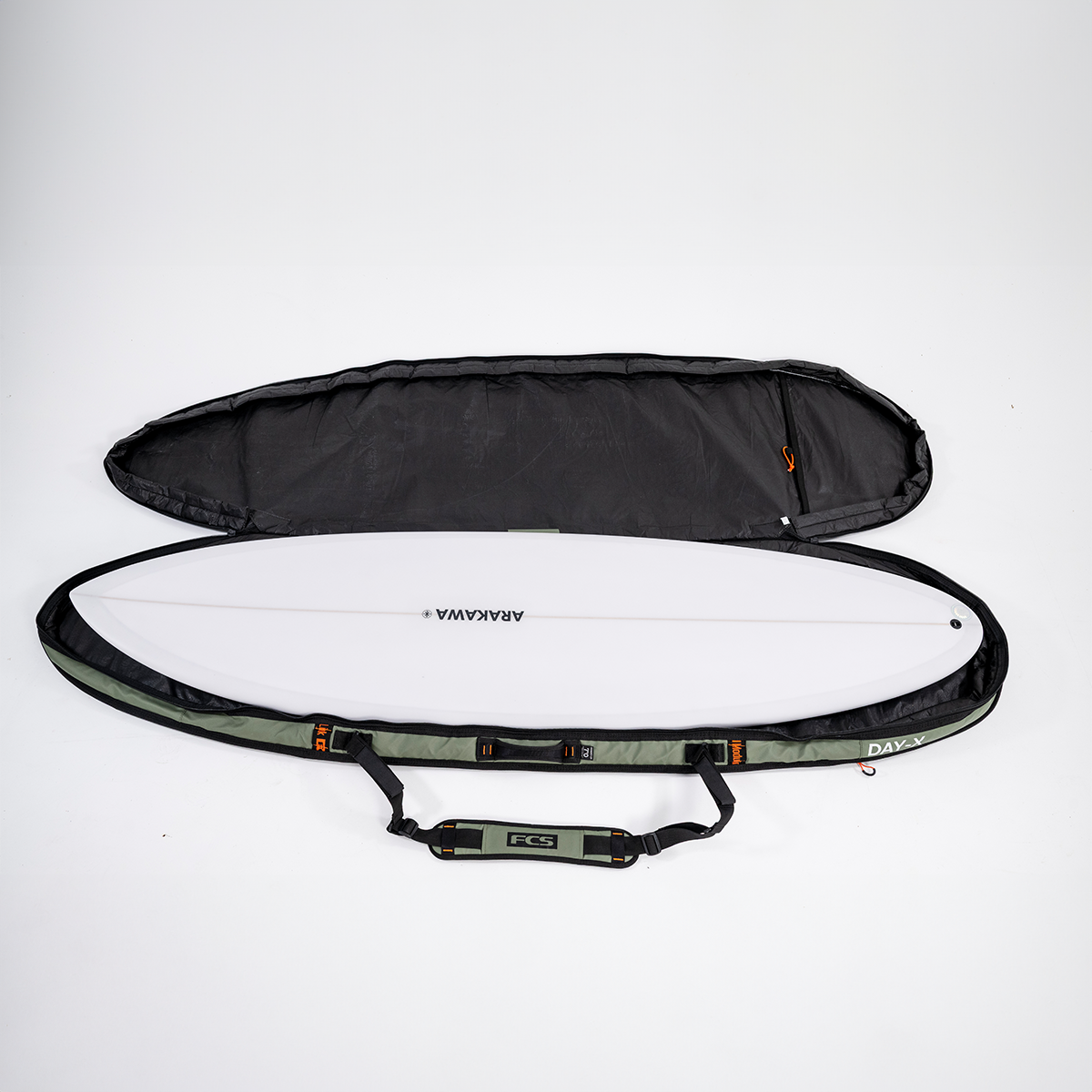 FCS Day-X Shortboard/Fish Boardbag-Alpine