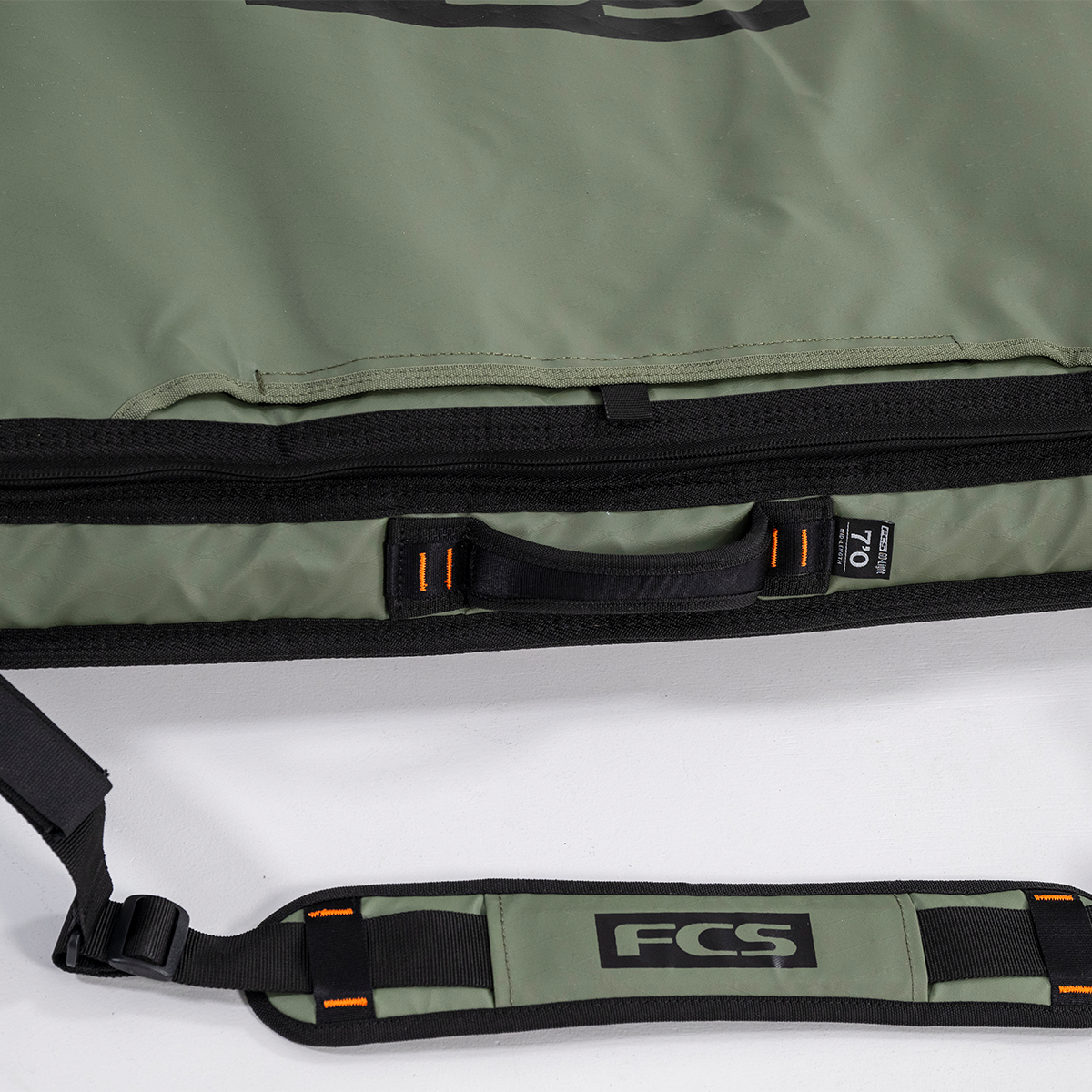 FCS Day-X Mid-Length Boardbag-Alpine
