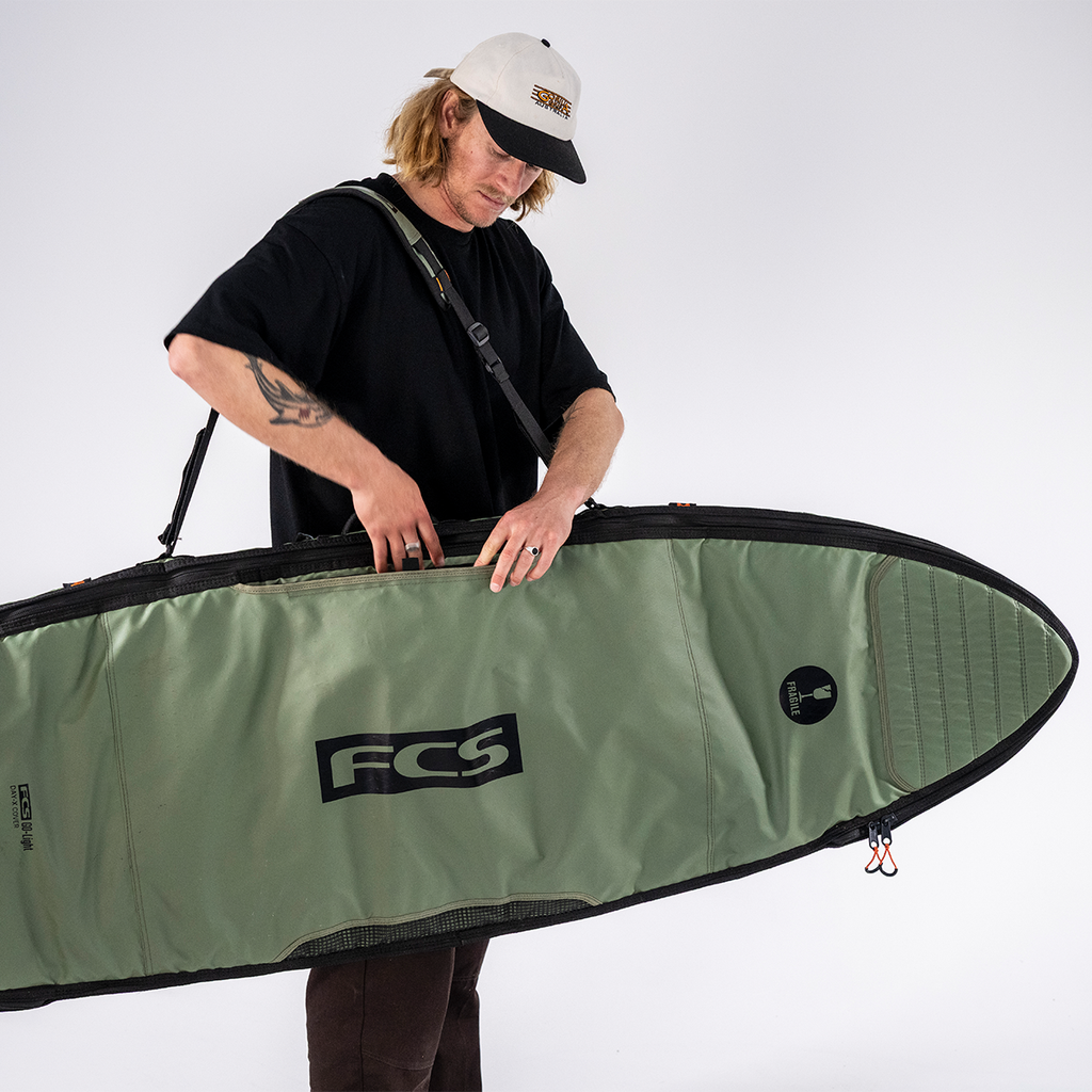 FCS Day-X Shortboard/Fish Boardbag-Alpine
