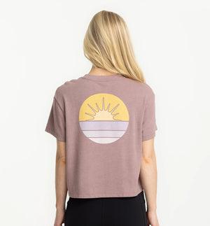 Free Fly Daybreak Tee-Heather Fig