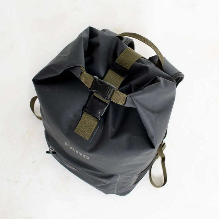 FARO Wetsuit 30L Dry Backpack-Black/Olive
