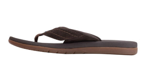 Rainbow M's East Cape Sandal-Dark Brown— Alternate View