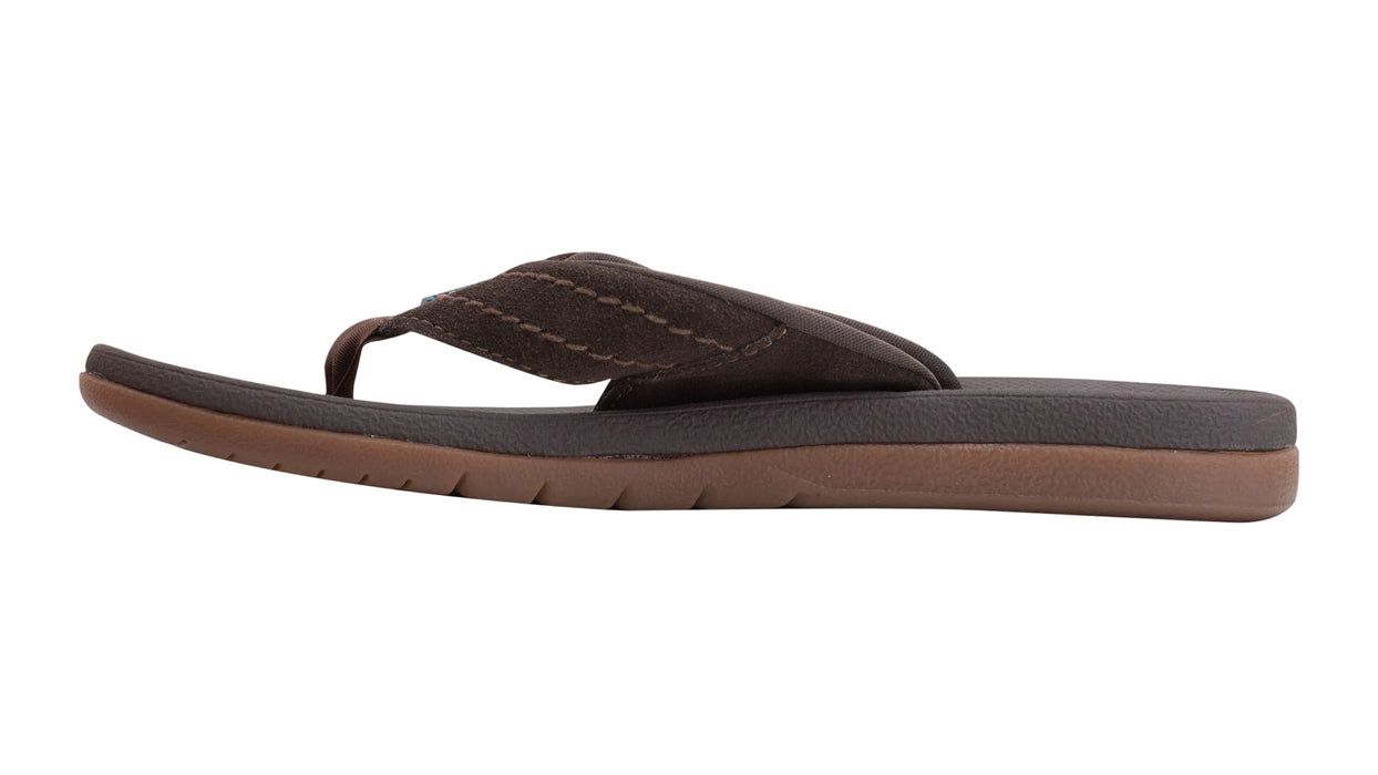 Rainbow M's East Cape Sandal-Dark Brown