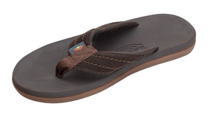 Rainbow M's East Cape Sandal-Dark Brown