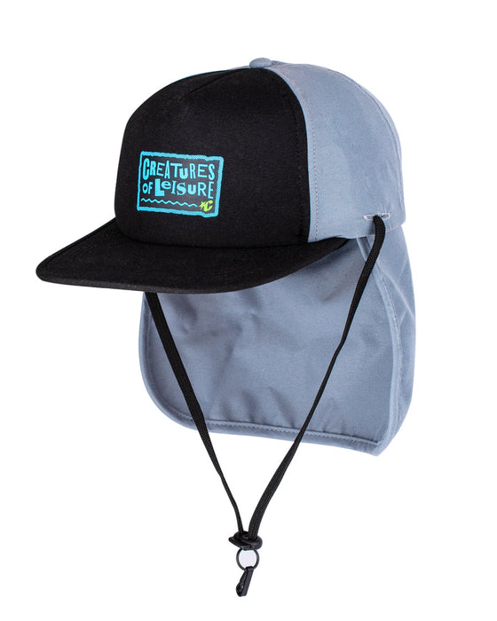 Creatures Surf Cap Reliance Grom Hat-Black Grey
