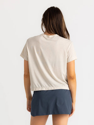 Free Fly Elevate Lightweight Tee-Heather Birch
