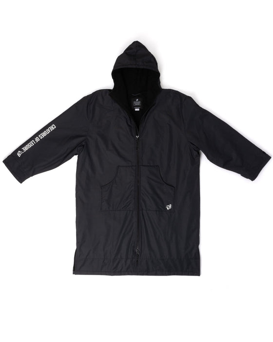 Creatures Offshore Poncho-Black