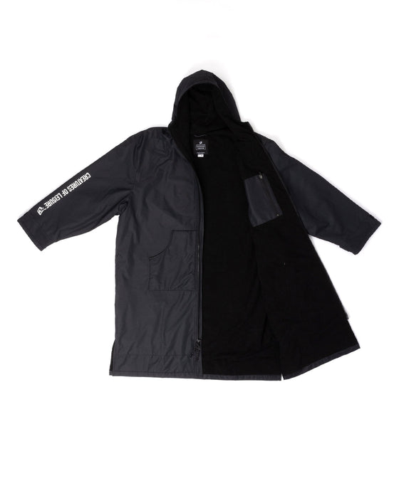 Creatures Offshore Poncho-Black