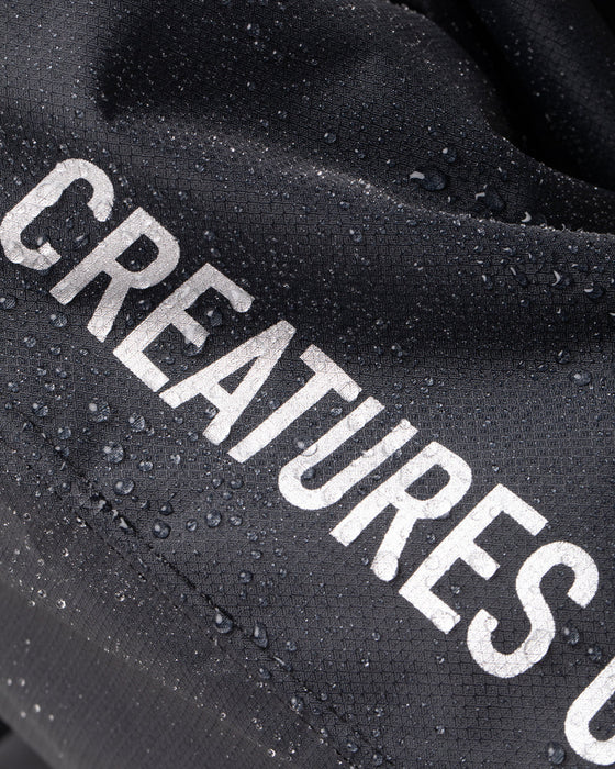 Creatures Offshore Poncho-Black