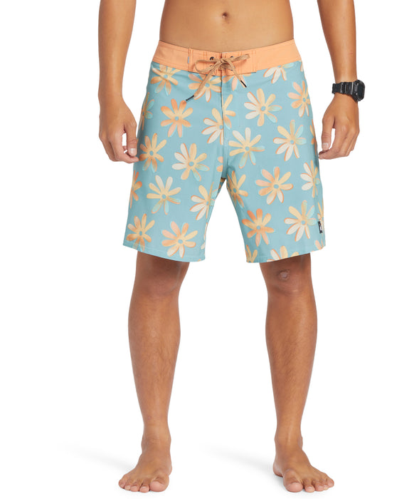 Quiksilver Surfsilk QS 69 18 Boardshorts-Cameo Blue